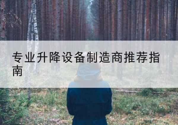 汉阳电动剪叉升降平台厂家-专业升降设备制造商推荐指南